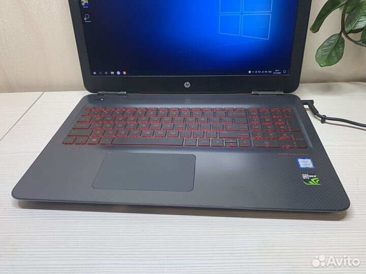 Игровой ноутбук Hp omen gtx1050