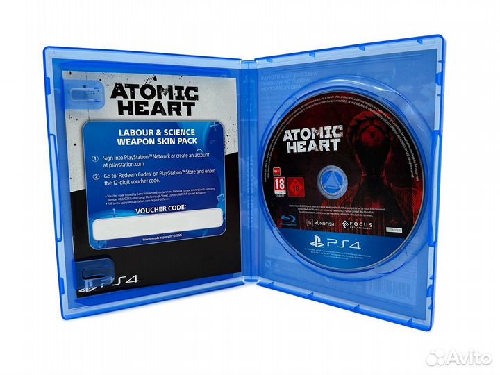 Atomic Heart Русская версия PS4 б/у