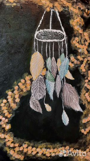 Картина акрилом-dream catcher