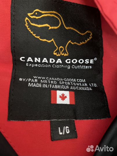 Пуховик мужской Canada Goose L новый оригинал