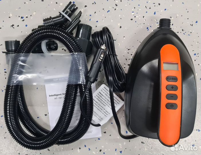 Насос для сапборда лодки сапа автомат BodyGlove