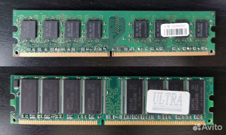 DDR2 Samsung DDR1 Kingston