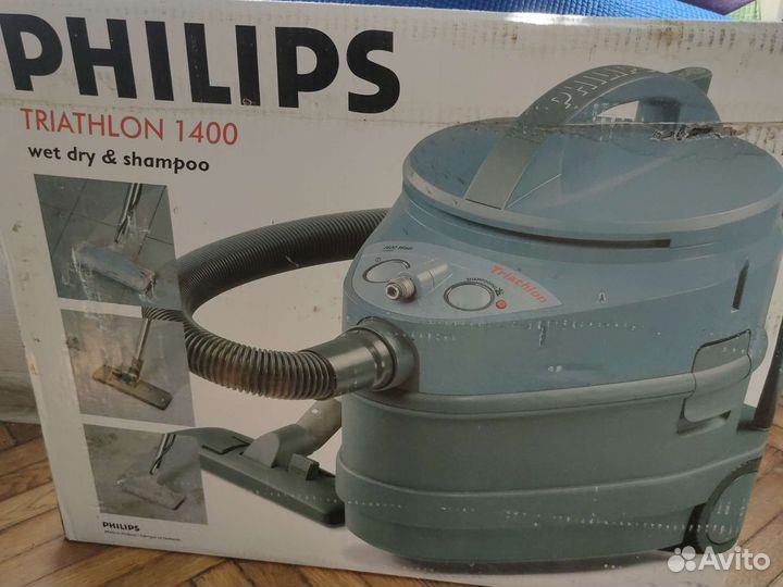 Моющий пылесос Philips Triathlon 1400