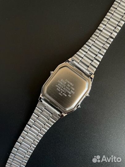 Часы Casio aq-230 серебряные