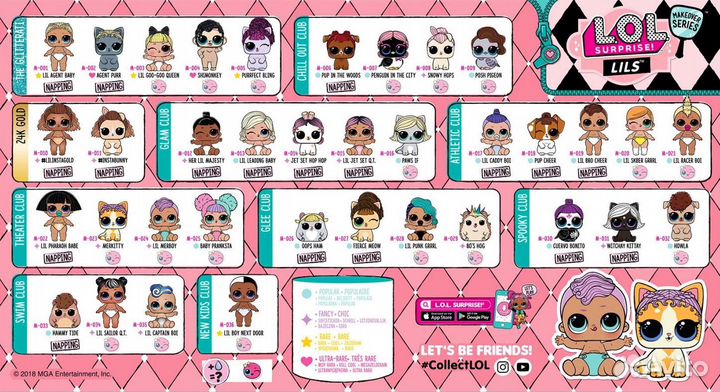 Кукла LOL Lils Makeover /лол младшие братики