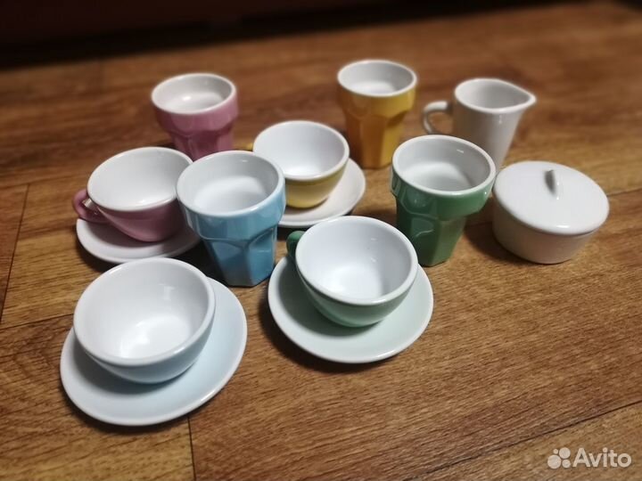 Фарфоровая посуда для детской кухни IKEA duktig