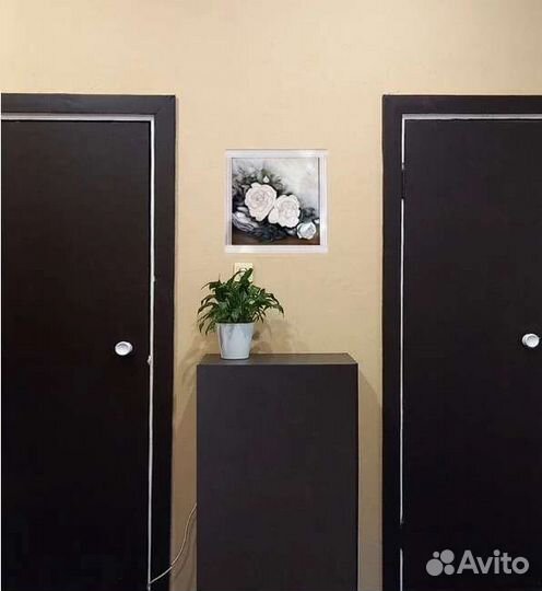 Объёмная картина цветы