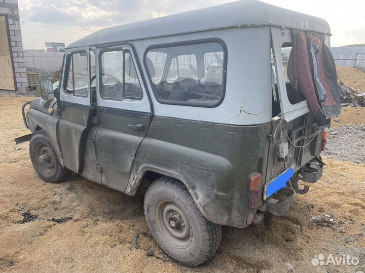 В разборе УАЗ