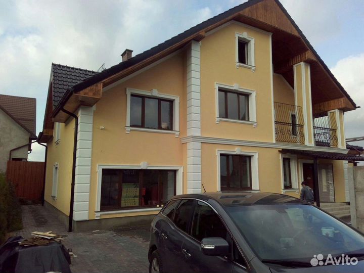 Фасадные работы, утепление фасадов