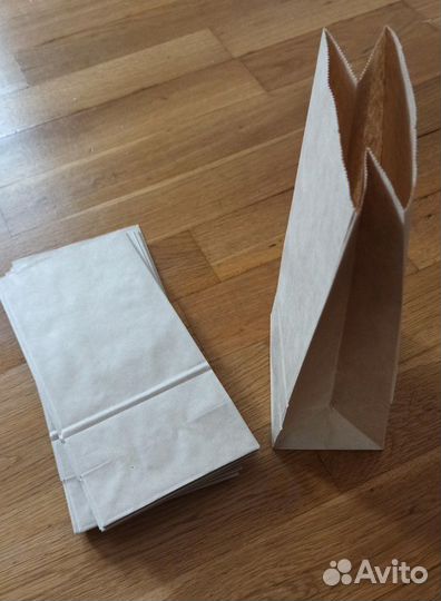 Крафт пакет, ширина 11.5, высота 25, глубина 7.5