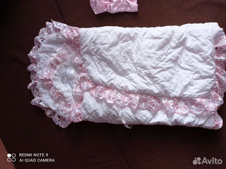 Конверт на выписку для девочки