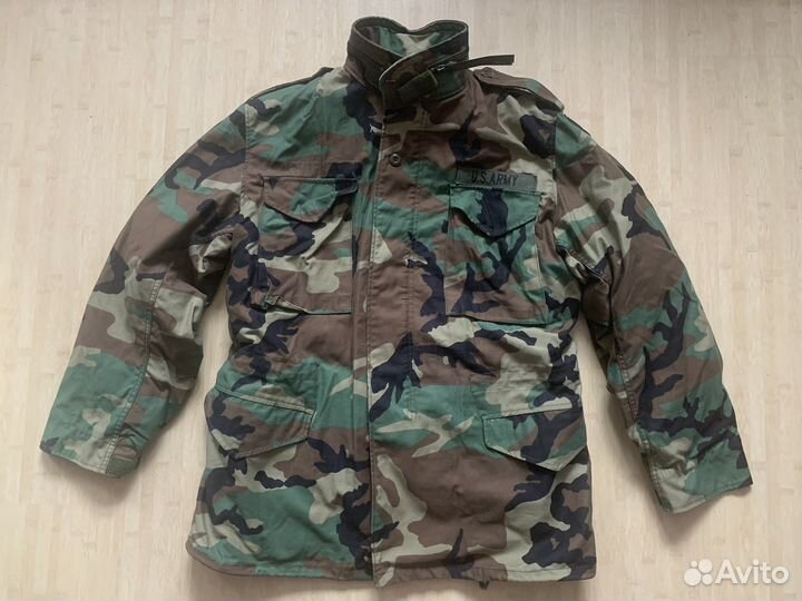 Куртка M-65 Woodland контрактная Made in USA
