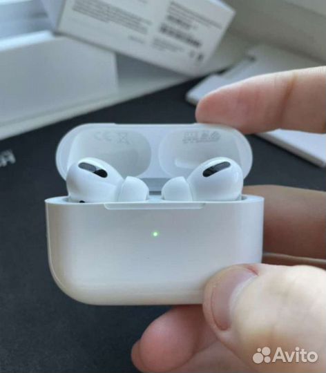Беспроводные наушники airpods Pro с шумкой