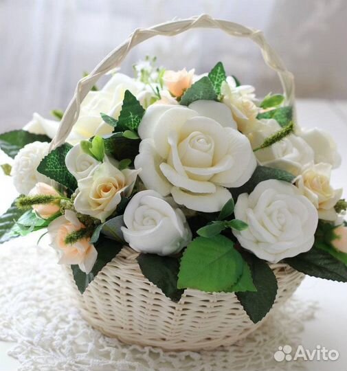 Мыльный букет