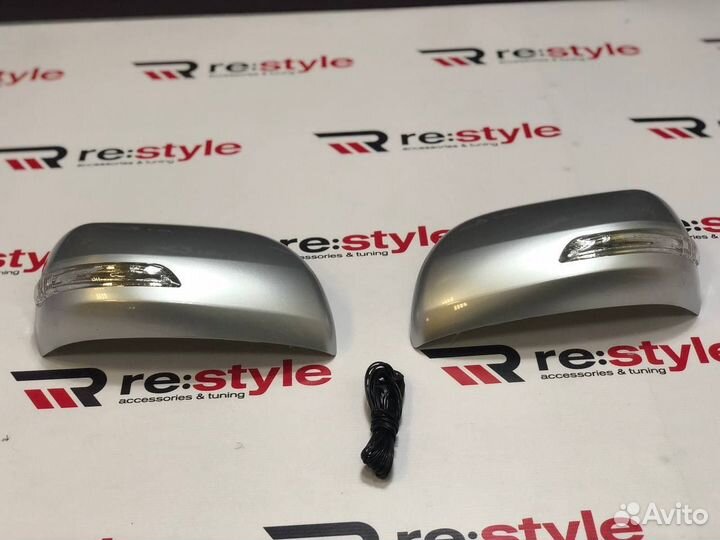 Крышка зеркала Toyota Land Cruiser 200 08-11 Сер