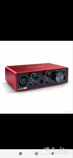 Звуковая карта focusrite Scarlett Solo 3rd Gen