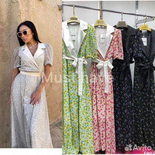 Платье на запах