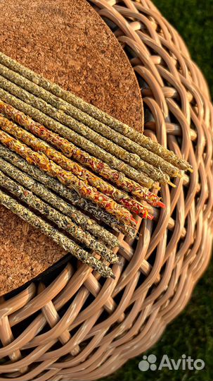 Набор ведьминых свечей с травами