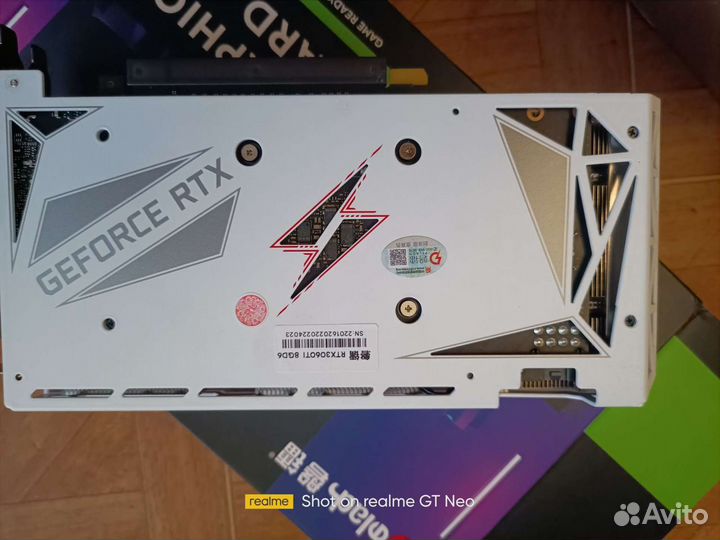 Видеокарта rtx 3060ti Samsung