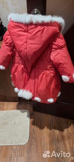 Зимнее пальто для девочки