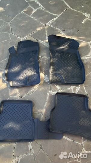 Автомобильные коврики резиновые Hyundai Accent