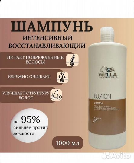 Шампунь wella