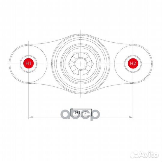Шаровая опора нижняя toyota liteace/townace NOA