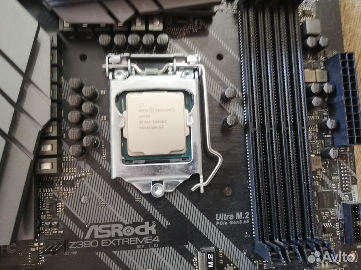 Asrock z390 extreme4 + Pentium g5420