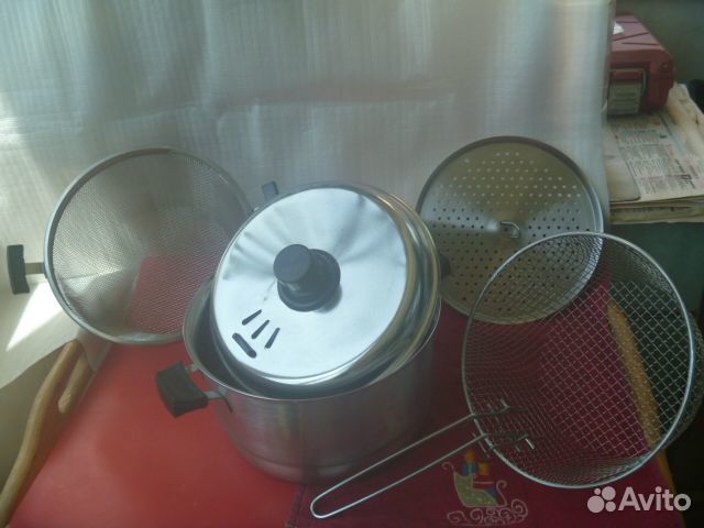 Кухонный Набор из 4-х предметов в 1 Кастрюле