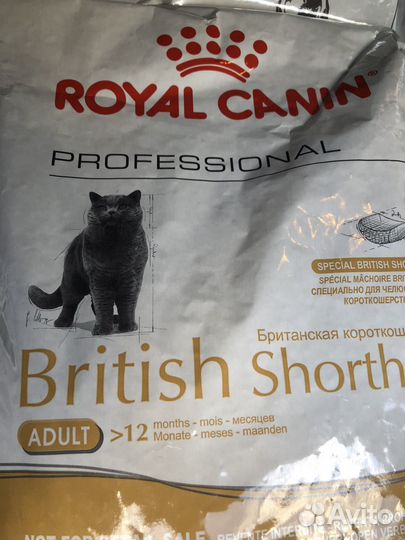 Корм для британцев 13кг