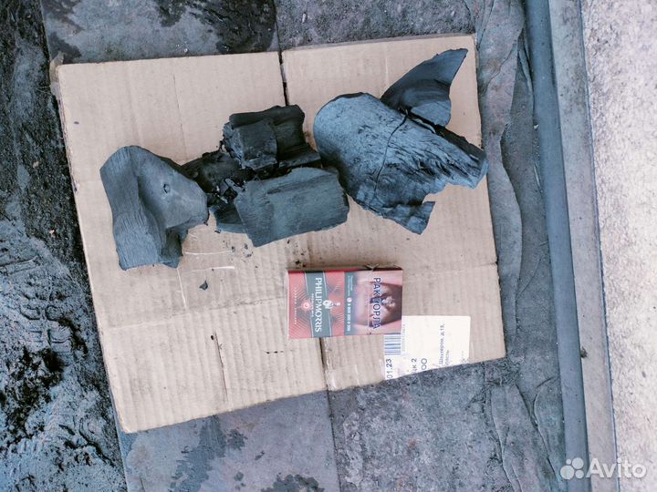 Уголь древесный в мешках