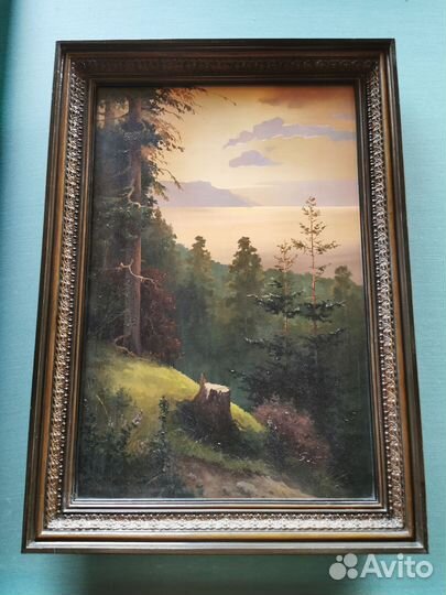 Картина маслом на холсте пейзаж