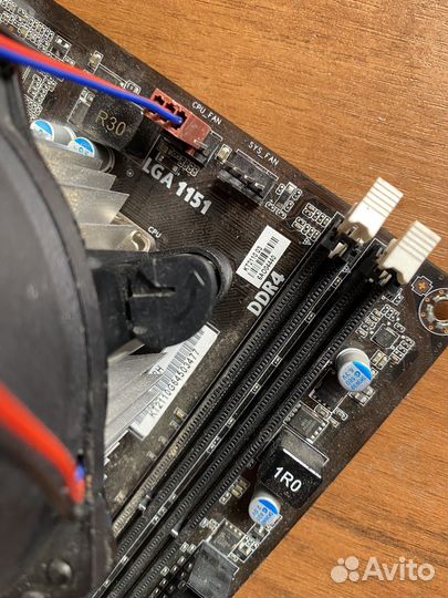 Материнская плата 1151/i5 6400/8gb