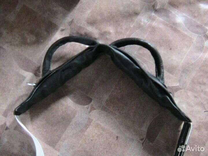 Краги кожаные