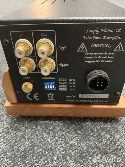 Фонокорректор unison research simply phono