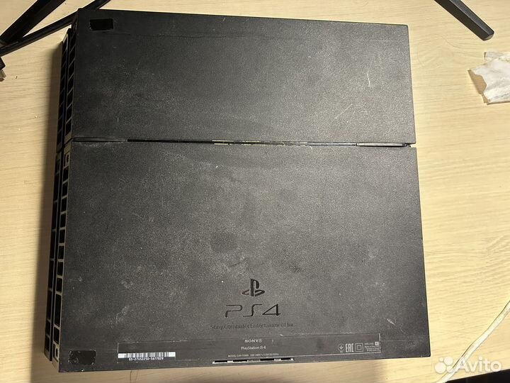 Игровая консоль ps4 fat