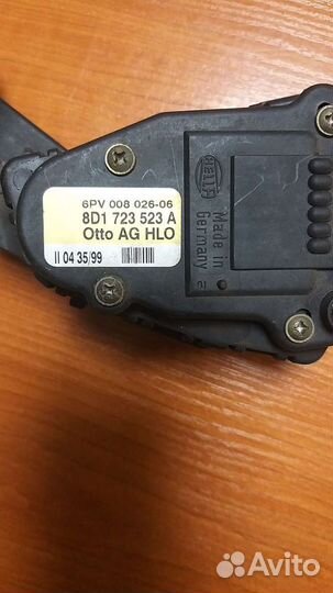 Педаль газа Audi A6C5, VW Passat B5, B5+