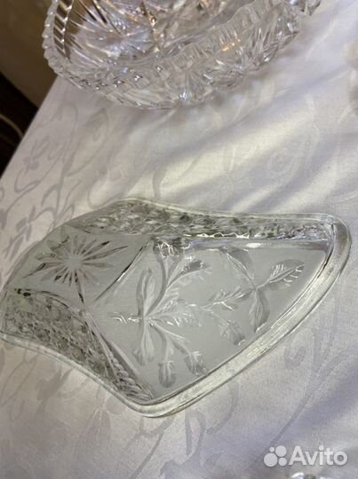Хрустальная салатница