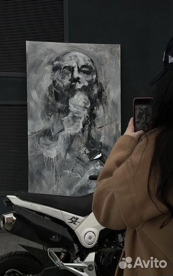 Картина абстракция