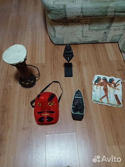 Маски, фигурки