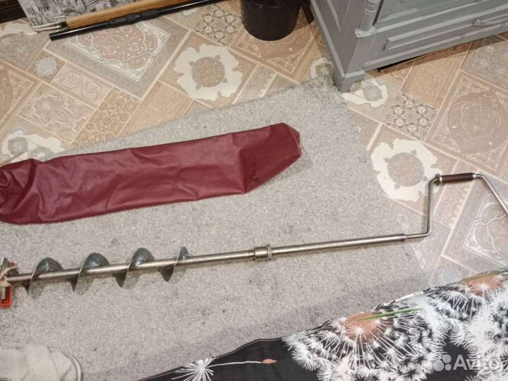 Ледобур титановый