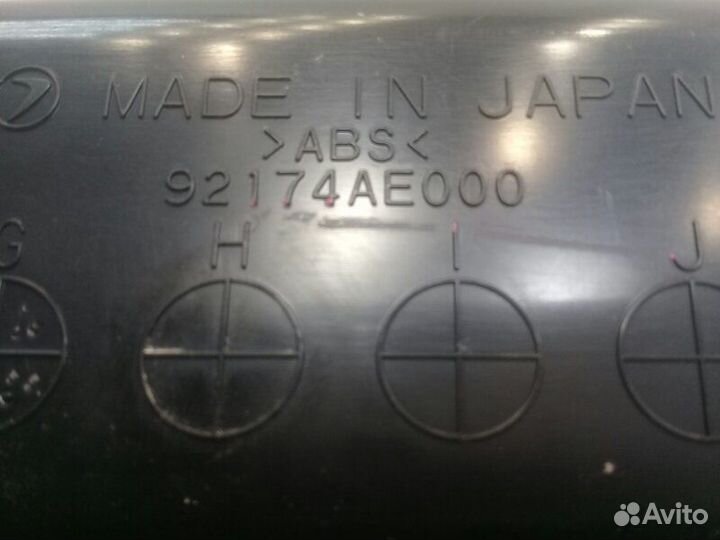 Бардачок Subaru Legacy B4 BEE EZ30D 2002