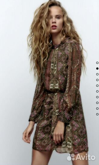Платье zara с биркой оригинал