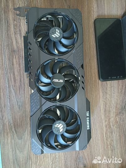 Видеокарта Asus TUF gaming RTX 3060 TI 8Gb