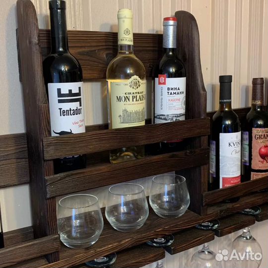 Полка настенная навесная