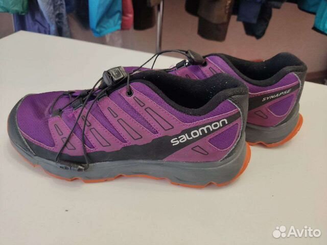 Salomon Оригинал Женские Треккинговые Кроссовки 36