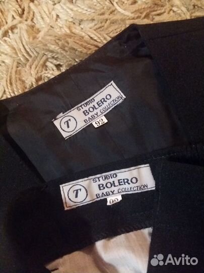 Костюм 92 см 2 года жилет-шорты, рубашка, бабочка