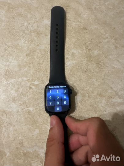 Часы apple watch 7 41 mm Black