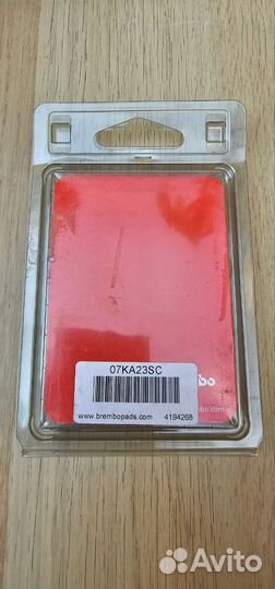 Колодки передние 2 пары Brembo 07KA23SC
