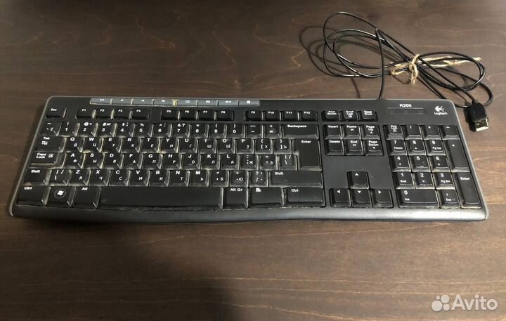 Клавиатура logitech k200